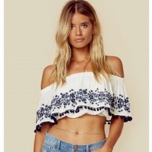 Show Me Your MuMu Crop Top Teagan